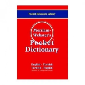 MERRİAM WEBSTERS POCKET DİCTİONARY ENGLİSH TURKİSH