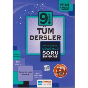 EVRENSEL 9.SINIF TÜM DERSLER KONU ÖZETLİ SORU BAN.