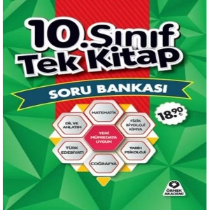 ÖRNEK AKADEMİ 10. SINIF TEK KİTAP SORU BANKASI