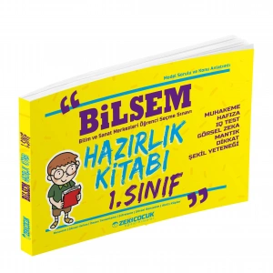 ZEKİ ÇOCUK 1.SINIF BİLSEM HAZIRLIK KİTABI