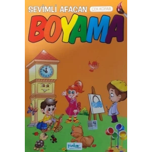 PİNOKYO SEVİMLİ AFACAN KALIN BOYAMA