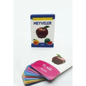 MEYVELER BAK ÖĞREN KARTLARI - PARILTI