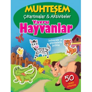 YAVRU HAYVANLAR MUHTEŞEM ÇIKARTMALAR - PARILTI