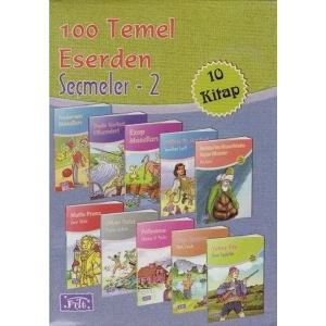 100 TEMEL ESERDEN SEÇMELER 2 (10 KİTAP) - PARILTI