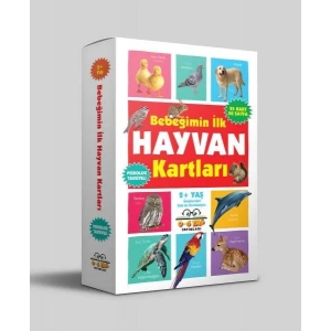 BEBEĞİMİN İLK HAYVAN KARTLARI (25 KART) -