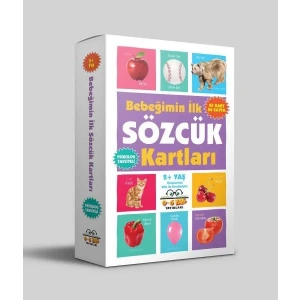 BEBEĞİMİN İLK SÖZCÜK KARTLARI (25 KART) -
