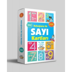 BEBEĞİMİN İLK SAYI KARTLARI (25 KART) -0-6 YAŞ YAY