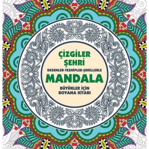 ÇİZGİLER ŞEHRİ MANDALA BÜYÜKLER İÇİN - ANONİM