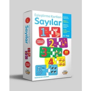SAYILAR EŞLEŞTİRME KARTLARI (4+) - 0-6 YAŞ