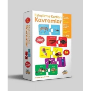 KAVRAMLAR EŞLEŞTİRME KARTLARI (3+) - 0-6 YAŞ