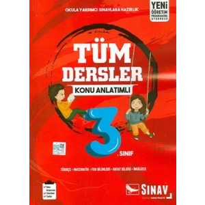 SINAV 3.SINIF TÜM DERSLER KONU ANLATIMLI