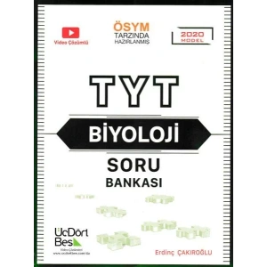 ÜÇDÖRTBEŞ TYT BİYOLOJİ SORU BANKASI 2021 MODEL