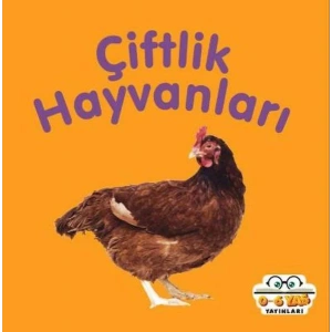ÇİFTLİK HAYVANLARI MİNİ KARTON KİTAP - 0-6YAŞ