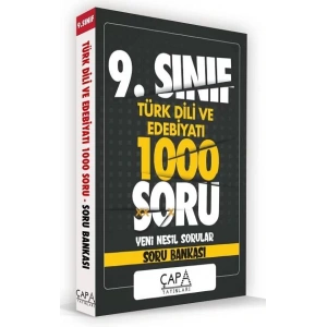 ÇAPA 9.SINIF EDEBİYAT SORU BANKASI