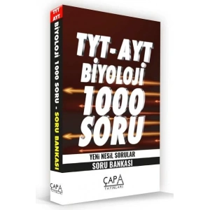 ÇAPA TYT - AYT BİYOLOJİ SORU BANKASI