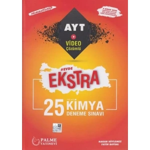 PALME AYT EKSTRA KİMYA 25 DENEME