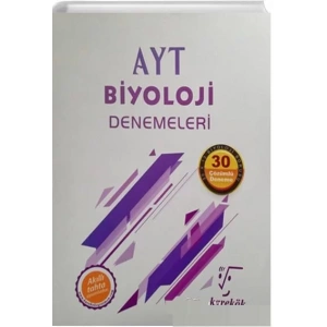 KAREKÖK AYT BİYOLOJİ 2021 30 DENEME