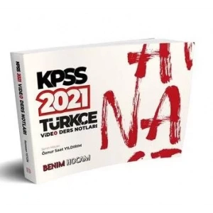 BENİM HOCAM KPSS 2021 TÜRKÇE VİDEO DERS NOTLARI