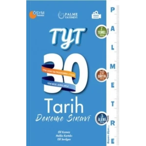PALME TYT TARİH 30 DENEME PALMETRE VİDEO ÇÖZ.