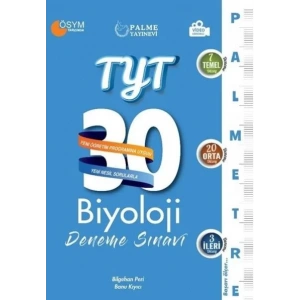 PALME TYT BİYOLOJİ 30 DENEME PALMETRE VİDEO ÇÖZ.