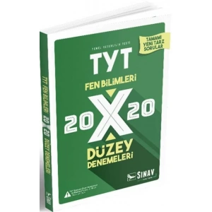 SINAV TYT FEN BİLİMLERİ DENEME 20x20