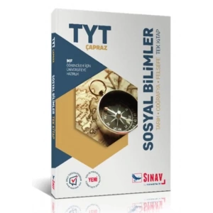 SINAV TYT SOSYAL BİLİMLER ÇAPRAZ TEK KİTAP