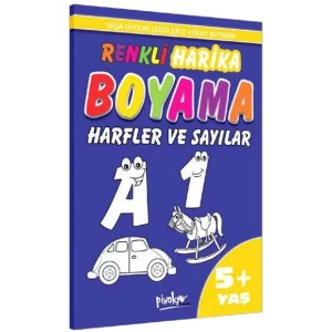 PİNOKYO RENKLİ HARİKA BOYAMA HARFLER SAYILAR 5+YAŞ