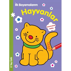İLK BOYAMALARIM HAYVANLAR - PARILTI
