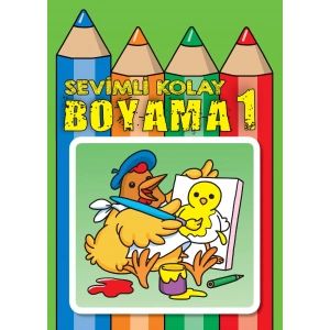 SEVİMLİ KOLAY BOYAMA 1 - PARILTI