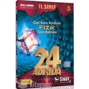 SINAV 11.SINIF 24 ADIMDA FİZİK SORU BANKASI