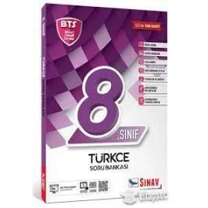 SINAV 8.SINIF TÜRKÇE SORU BANKASI BTS