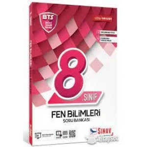 SINAV 8.SINIF FEN SORU BANKASI BTS