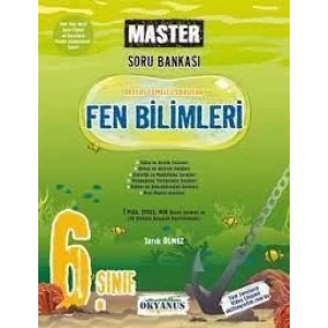 OKYANUS YAYINLARI 6. SINIF MASTER FEN BİLİMLERİ SORU BANKASI