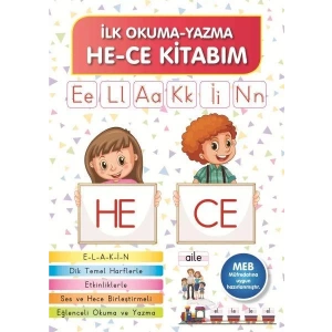 PARILTI İLK OKUMA YAZMA HECE KİTABIM