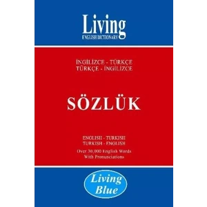 LİVİNG İNGİLİZCE SÖZLÜK CİLTLİ MAVİ