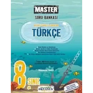 OKYANUS YAYINLARI 8.SINIF MASTER TÜRKÇE SORU BANKASI