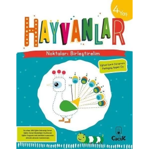 4 Yaş Noktaları Birleştirelim- Hayvanlar