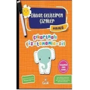 Dikkat Geliştiren Çizgiler-Hayvanlar