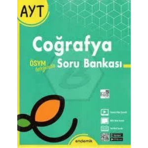 ENDEMİK AYT Coğrafya Soru Bankası