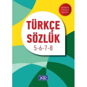 PARILTI TÜRKÇE SÖZLÜK 5-6-7-8