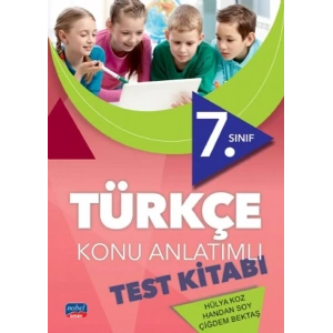 7.SINIF TÜRKÇE KA TEST KİTABI -NOBEL