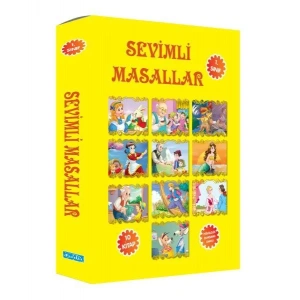 PARILTI SEVİMLİ MASALLAR (10 KİTAP)