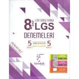 KAREKÖK 8.SINIF 5 Lİ DENEME SETİ