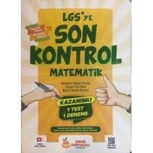 ŞEKER PORTAKALI 8.SINIF LGSYE SON KONTROL MATEMATİK