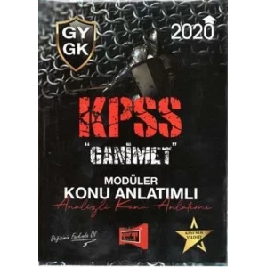 YARGI KPSS GK GY KONU ANLATIMLI MODÜLER SET 2019