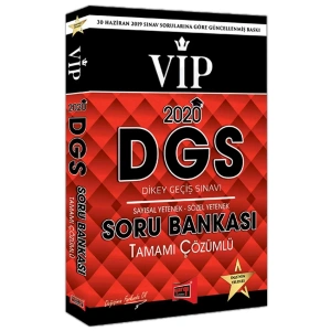 YARGI DGS VİP ÇÖZÜMLÜ SORU BANKASI 2020
