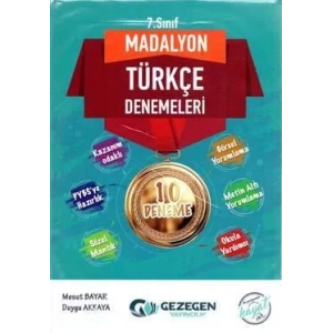 GEZEGEN 7.SINIF MADALYON TÜRKÇE 10 DENEME