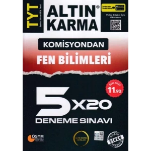ALTIN KARMA TYT KOMİSYONDAN FEN BİLİMLERİ DENEME