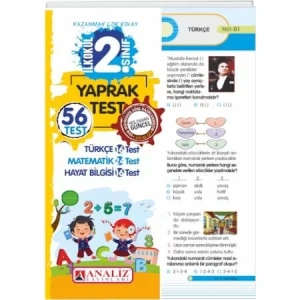 ANALİZ 2.SINIF TÜM DERSLER YAPRAK TEST