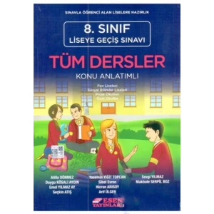 ESEN 8.SINIF TÜM DERSLER KONU ANLATIMI